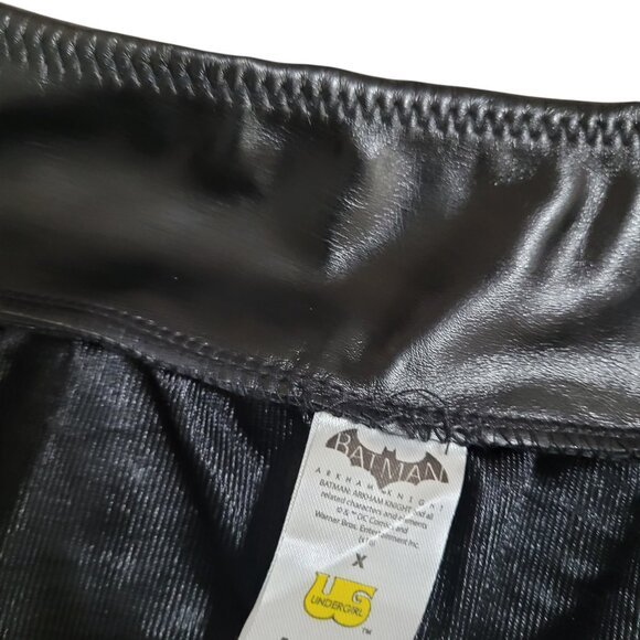 Harley Quinn Size L/XL Skirt Black Faux Leather Tutu Costume - Picture 11 of 13